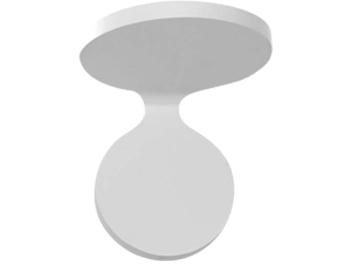 Artemide Designer-Wandlampe Rea Weiss Aluminium 1800 lm Dimmbar B 15 cm - LED - Lichtfarbe: Warmweiss - LED Energiesparlampen