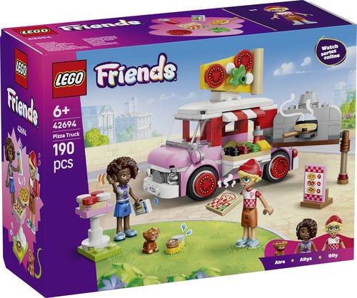 42694 LEGO FRIENDS Pizza-Lieferwagen Bau- und Spielset für Kinder ab 6 Jahren
