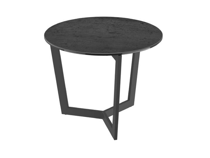 Beistelltisch TAMARA LAQUE 55 cm titan grau