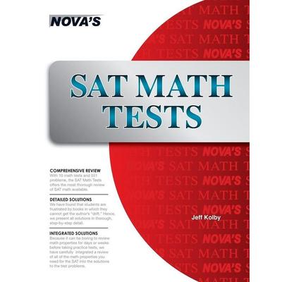 SAT Math Tests, Taschenbuch von Jeff Kolby, Nova Press, 978-1-889057-91-0