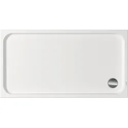 Duravit D-Code Duschwanne, 1500x800mm, Rechteckig, Einbauversion, 720262000000000, Farbe: Weiß