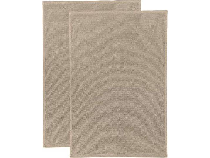 Erwin Müller Reinigungstuch, Putztuch, Multifunktionstuch 2er-Pack beige Größe 50x70 cm - saugstark, zum Putzen oder Staubwischen, robust und langlebig, mit Frottierseite