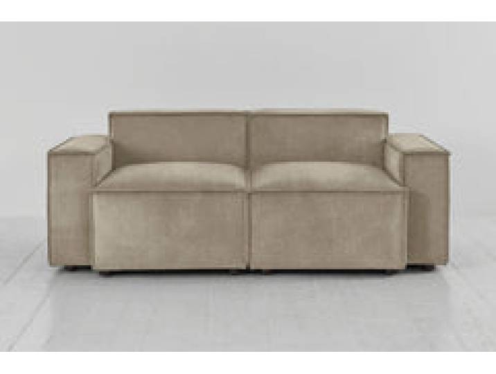 Zweisitzer-Sofa Model 03, Flachs