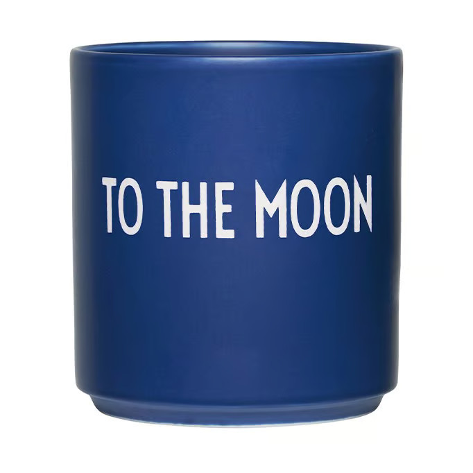 Design Letters favoriete mok To the moon 25 cl