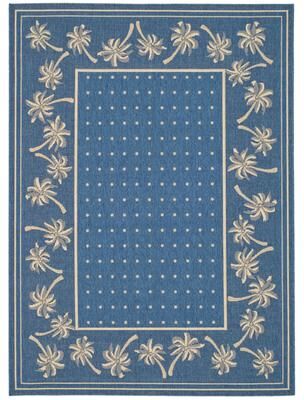 SAFAVIEH Courtyard Carla Indoor/ Outdoor Geometric Area Rug