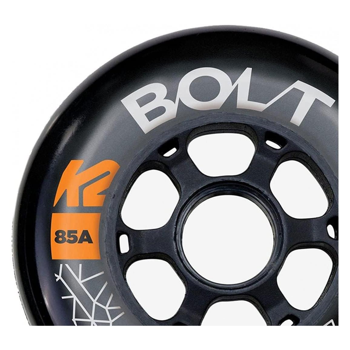 K2 BOLT 90 MM 85A 8-WHEEL PACK W ILQ 9 (90 mm, 85A) (I210401301)
