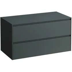 LAUFEN LANI Schubladenelement, ohne Ausschnitt, 985x495x525mm, H4043201122661, Farbe: Verkehrsgrau