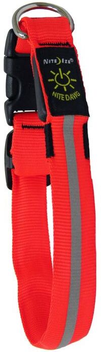 Nite Ize Nite Dawg Collar - Röd (Storlek: Small)