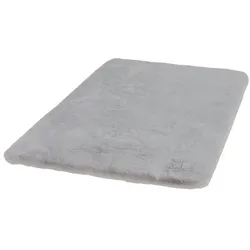SCHÖNER WOHNEN-Kollektion Badteppich Bali 60 x 90 cm Polyester Silber