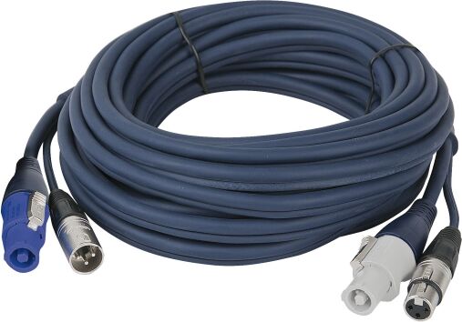 DAP Audio 90900 AUDIO Power-Signal Verlängerungskabel 0.75m