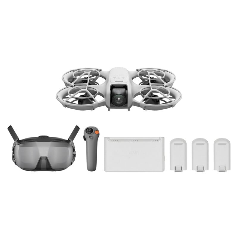 DJI Neo Motion Fly More Combo minidrone met 4K UHD-camera, RC Motion 3, DJI Goggles N3 en 3 batterijen