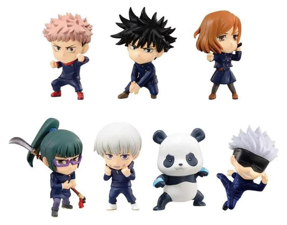 Bandai Jujutsu Kaisen Adverge bewegend figuur, meerkleurig