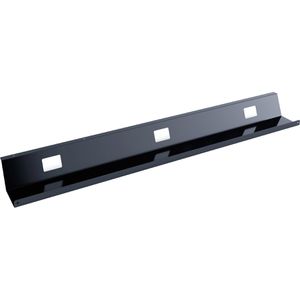 Actiforce Kabelwanne Fix FG0080, schwarz, zum Anschrauben, aus Metall, 110 cm