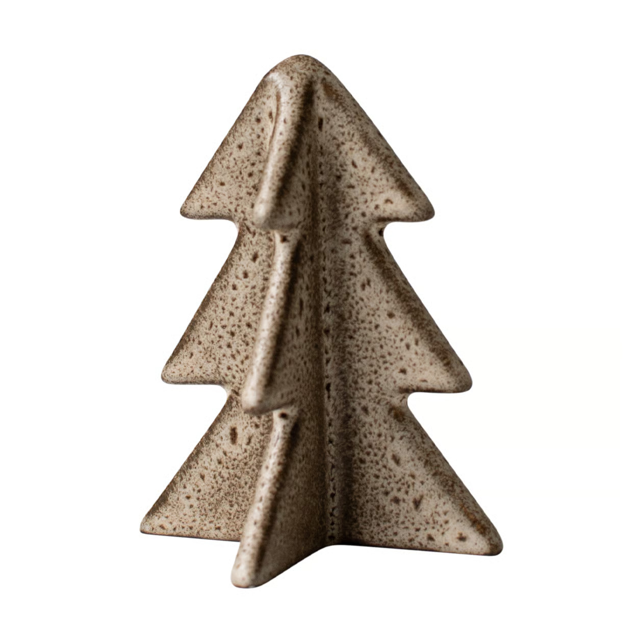 DBKD Winter boom decoratie Beige, 7 cm