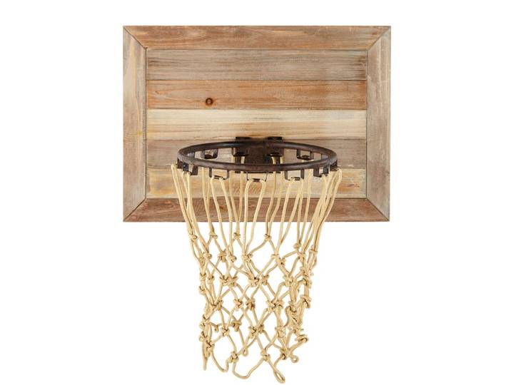 Basketballkorb-Wanddekoration, 56 x 68 cm