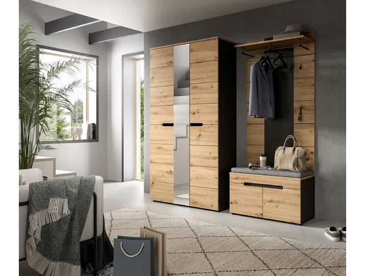 Penderie Canu - 105 cm 105 x 190 x 37cm Marron