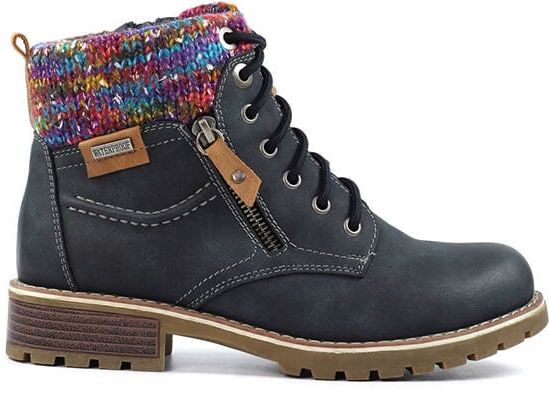 Lunar Tabasco Navy Waterproof Boots