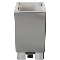 SARO Edelstahlmülleimer 60 Liter, Modell Apollo