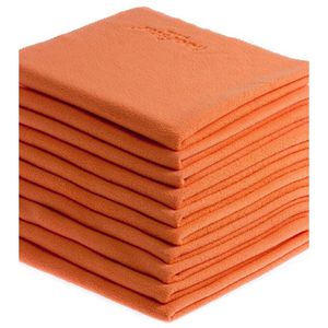 Floorstar Staubtuch Bravo TBO 40, orange, Mikrofasertuch, 40 x 40cm, 10 Stück