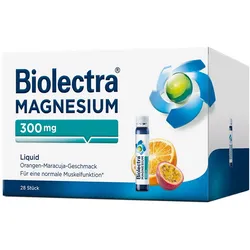 BIOLECTRA Magnesium 300 mg Liquid 28 St