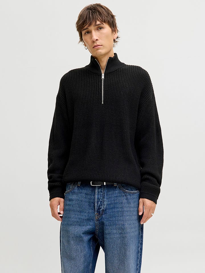Jack & Jones Pullover "Kaito" in Schwarz - XL