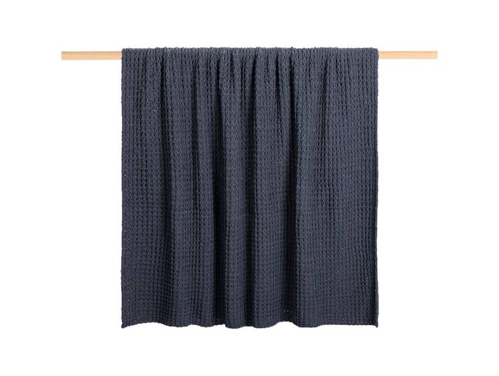 Wohndecke Nelly blau Polyester 130 x 170 cm - Material: 100% POLYESTER - Wohndecke