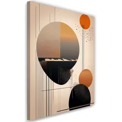 WANDBILD abstraktion geometrische formen