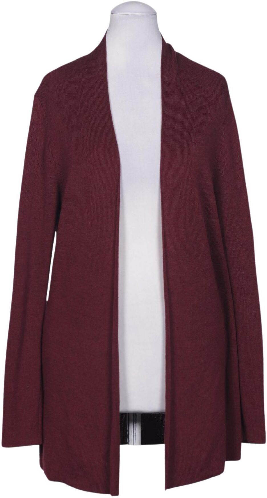 Eileen Fisher Damen Strickjacke, Bordeaux, Gr. XS, kein / Etikett - Second Hand