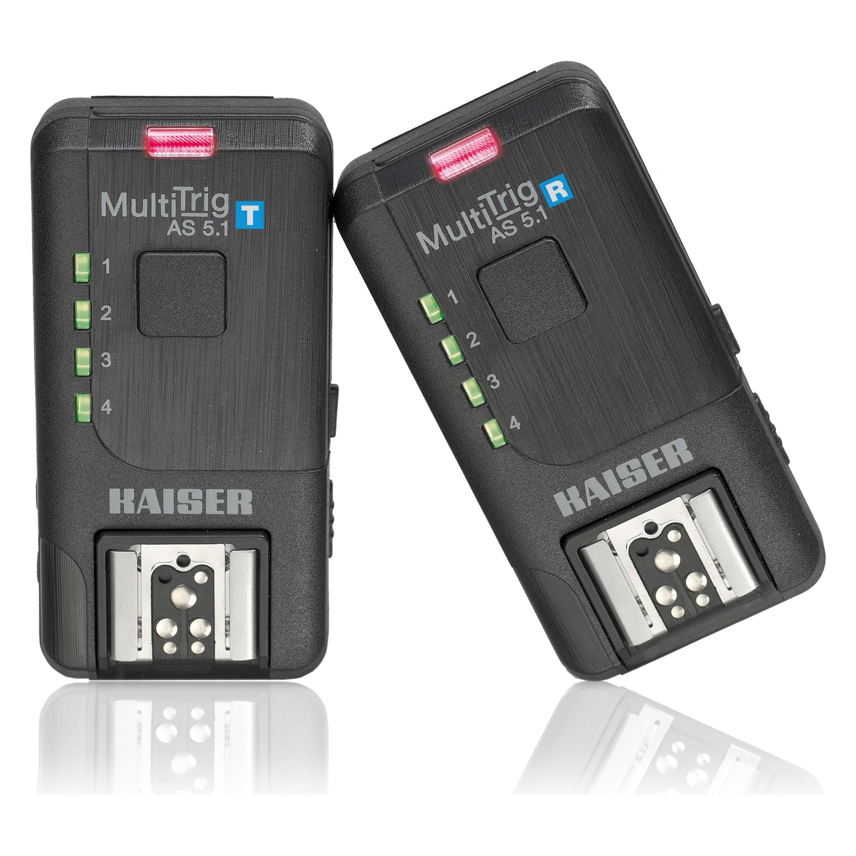 Kaiser MultiTrig AS 5.1 Funkauslöser-Set (Infrarot, Kabel) (K7001)