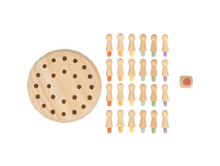 LUPILU® Jeu de motricité Montessori en bois (Jeu de mémoire en bois)