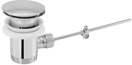 ASW Excentergarnitur 11/4" 100085 universal, mit Stopfen, verchromt