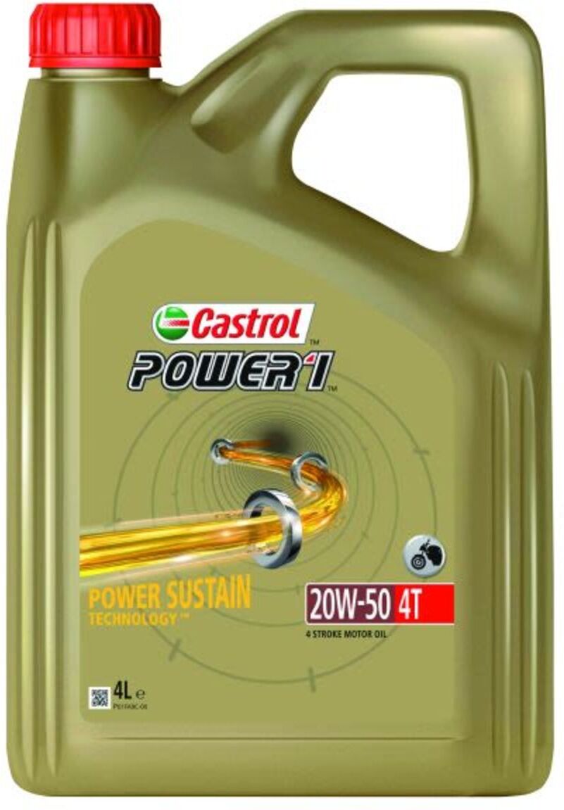 Motoröl CASTROL 15F57A Power 1 20W50 4T 4L