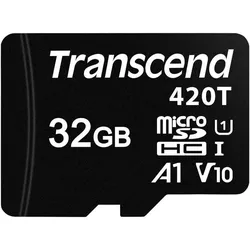Transcend Flash-Speicherkarte (32 GB, microSDHC, U1, UHS-I), Speicherkarte