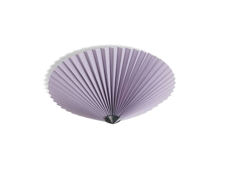 Matin Flush 380 Wandleuchte Lavender - HAY - Wohnzimmer - Design - Stoff / Textil - Rund