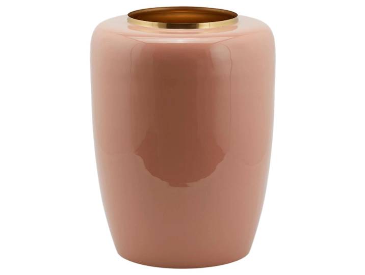 Vase Email Pfirsch H: 43 cm Edg