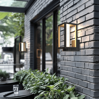 Ember   Modern Outdoor Sconce   Solar / Warm White (3000k)   Outdoor Lighting   Wall Lighting   MOD LIGHTING