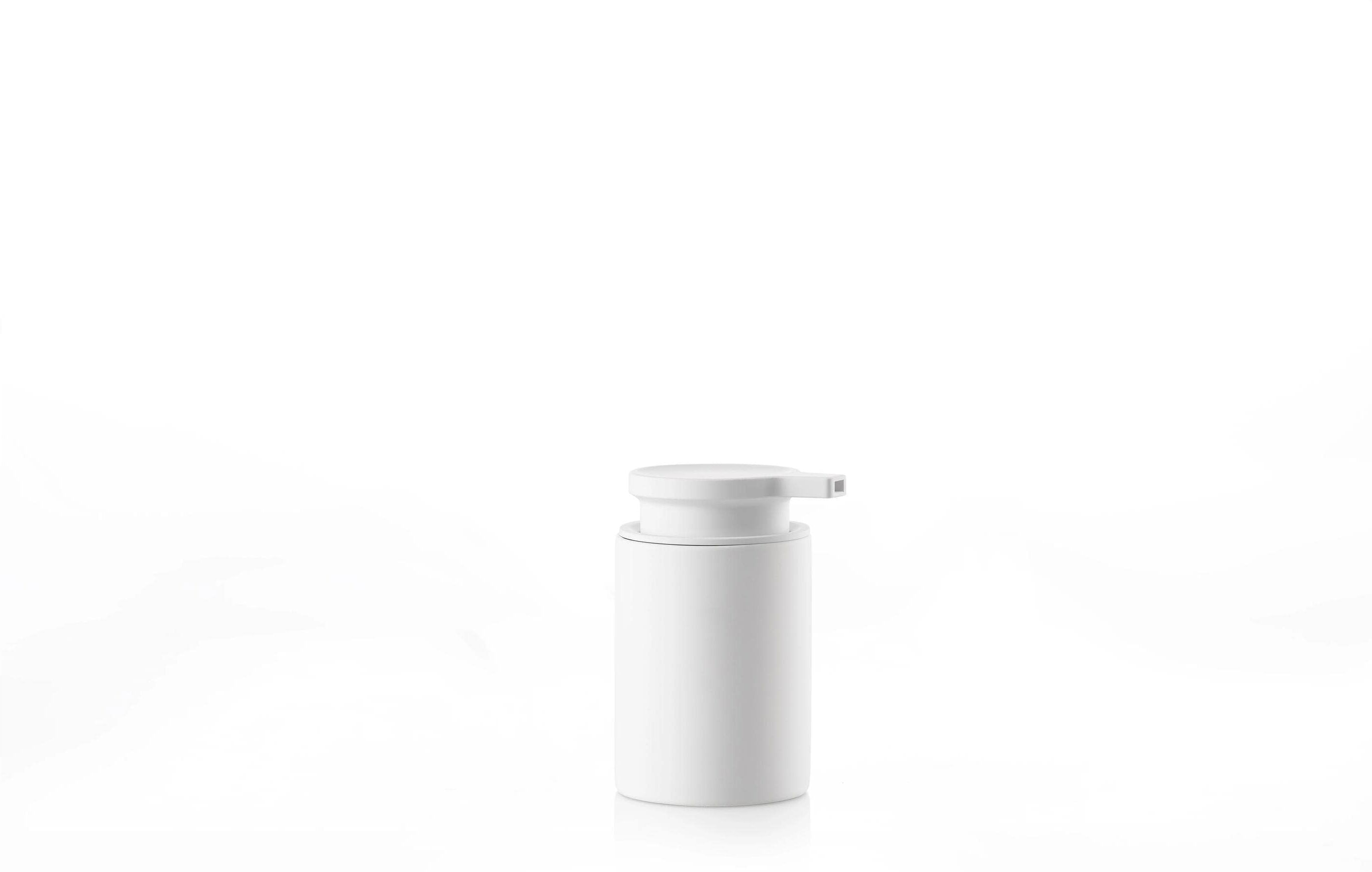 Seifenspender ZONE DENMARK "Karma 250 ml", weiss (weiß), Dosierspender, Seifenspender weiß Einheitsgröße