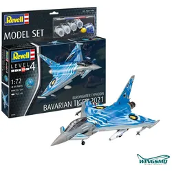 Revell Model Set Eurofighter Typhoon Bavarian Tiger 2021 63818