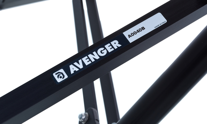 Avenger A0040B Baby Alu Stand 40 nero