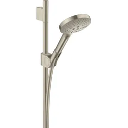 Hansgrohe AXOR Uno Brauseset 0,90 m mit Handbrause 120 3jet, Brushed Nickel