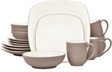 Noritake Colorwave 16-Piece Square Set, Service for 4