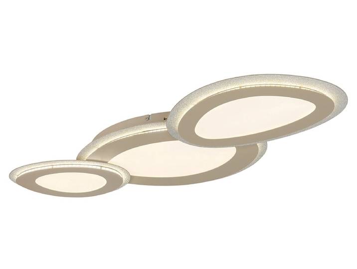 Deckenlampe NIVORA 33.5cm 40W sandfarben