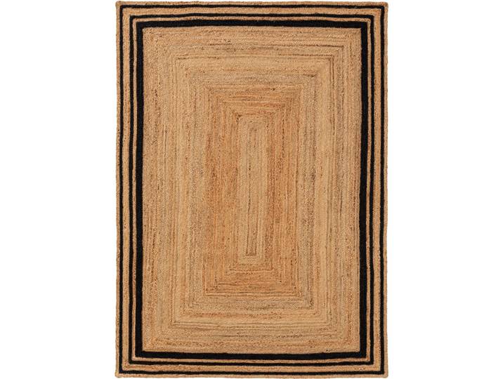 Tapis de jute noir 200x300