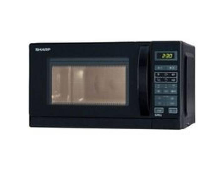 SHARP R642BKW - Micro ondes grill combiné noir - 20 L - 800 W - Grill 1000 W - Pose libre