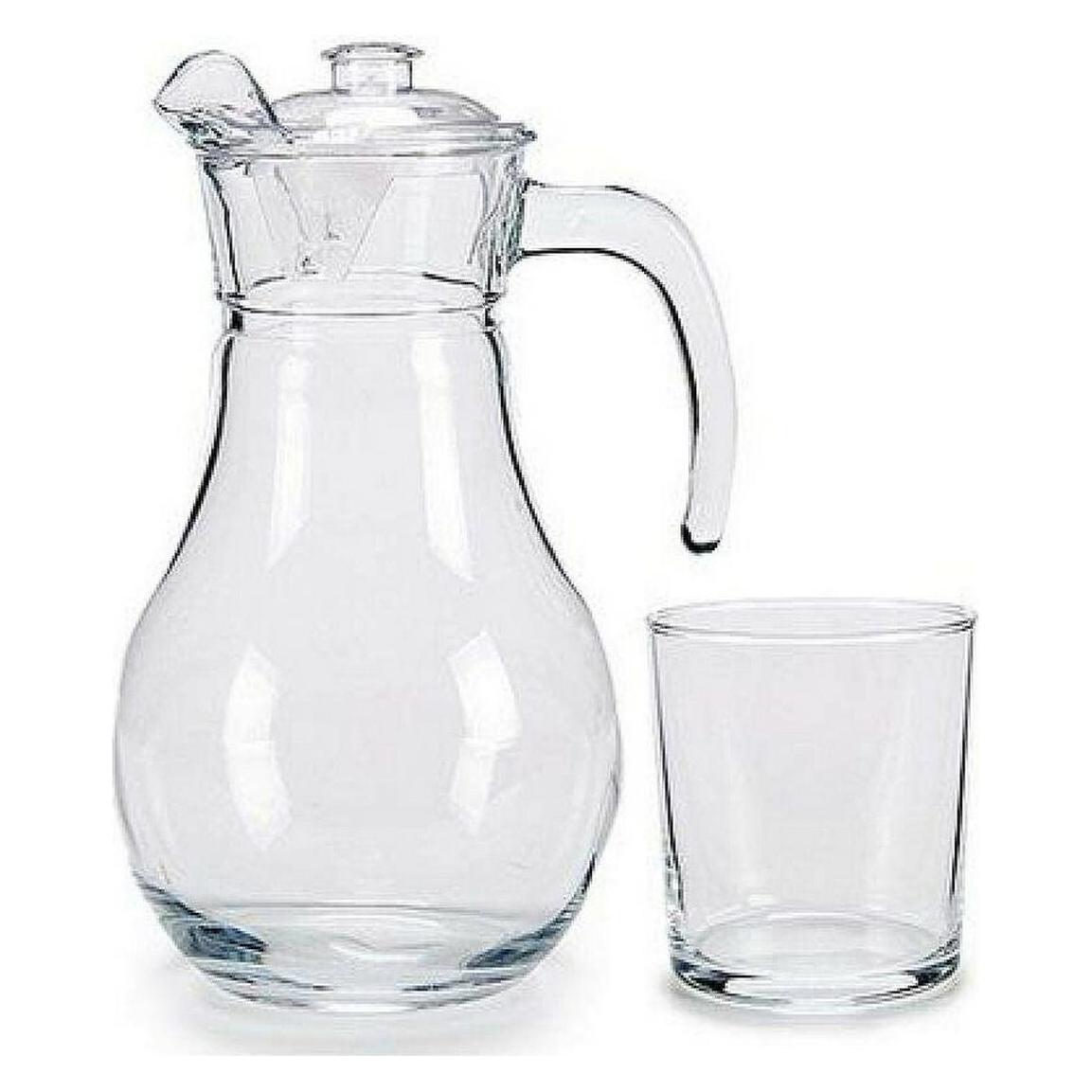 Vivalto Gläserset Kanne 5 pcs Glas 4 x (40 cl) / 1 x (1,8 l) (0.04 l, 5x) (49652559)