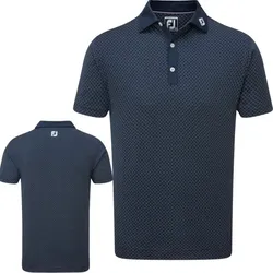 Footjoy Golf Jersey Herren Polo Diamant navy (88364)