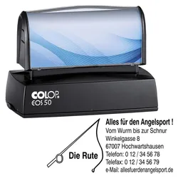 COLOP Textstempel, individualisierbar Eos 50 mit Logo