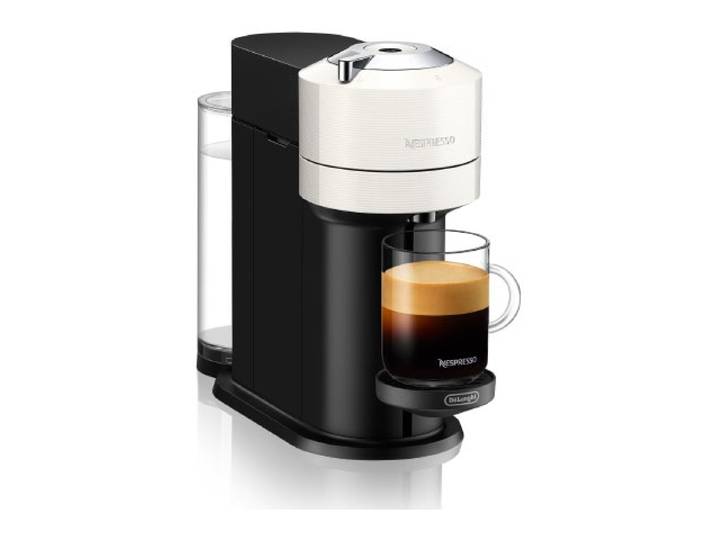 NESPRESSO Kapselmaschine Vertuo Next ENV 120.GY von DeLonghi, Dark Grey , weiß, B:43,2cm H:14cm T:31,4cm, Kaffeemaschinen, Kapselmaschine