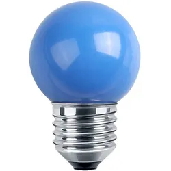 LED Deko MiniGlobe 1W E27 blau