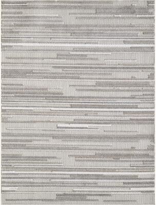 Domani Napa Ombre Textured Stripe Indoor/ Outdoor Rug